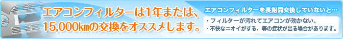 �G�A�R���t�B���^�[��1�N�܂��́A15,000km�̌������I�X�X�����܂��B